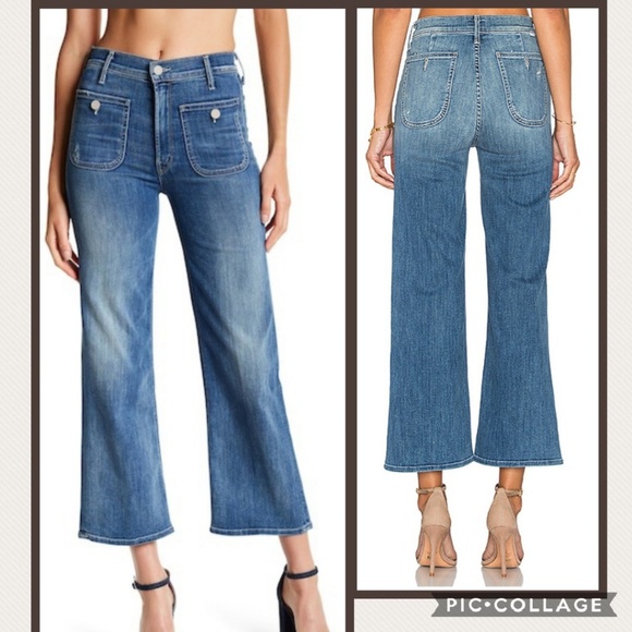 mother denim patch pocket